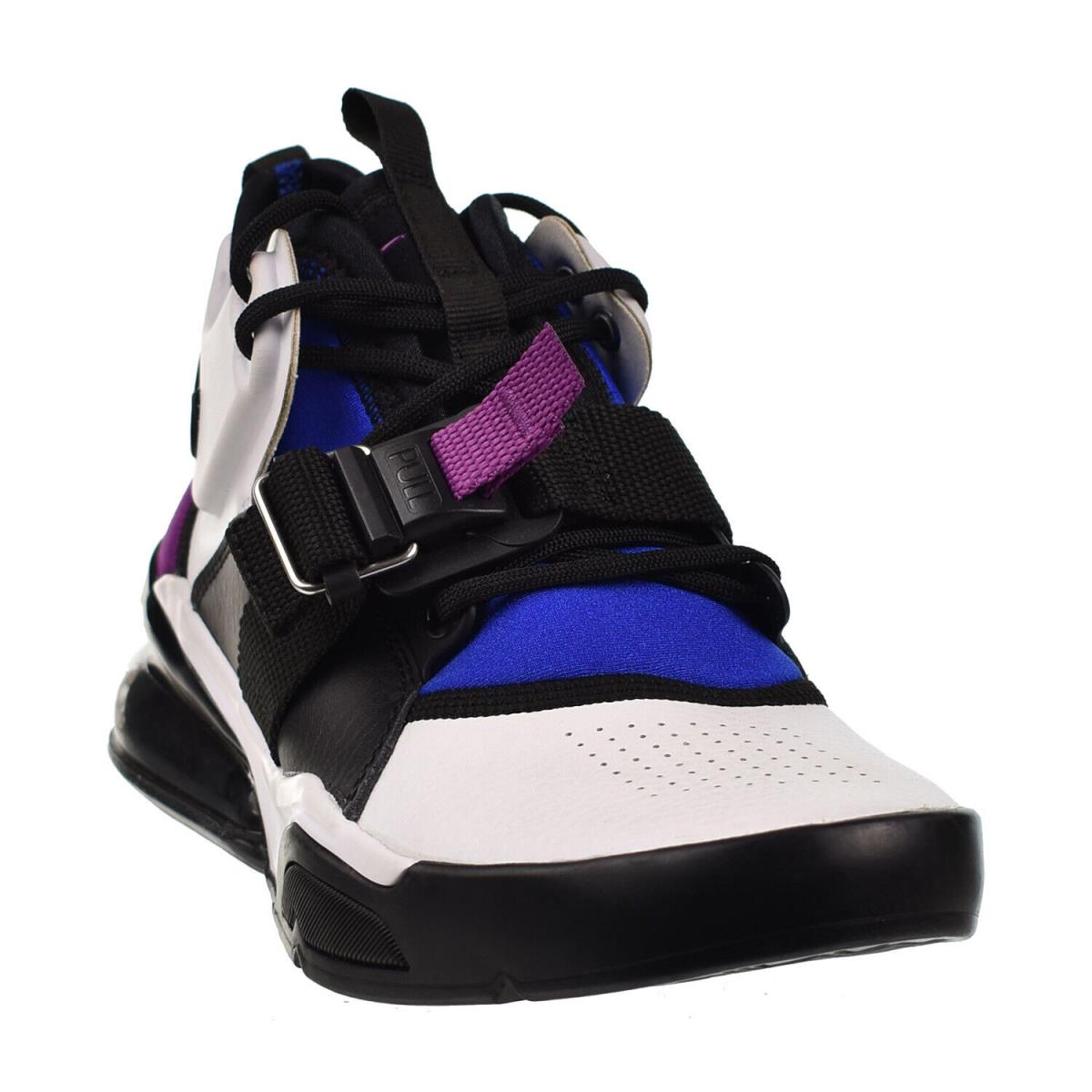 Nike Air Force 270 GS Big Kids` Shoes White-black-lyon Blue AJ8208-102 - White-Black-Lyon Blue