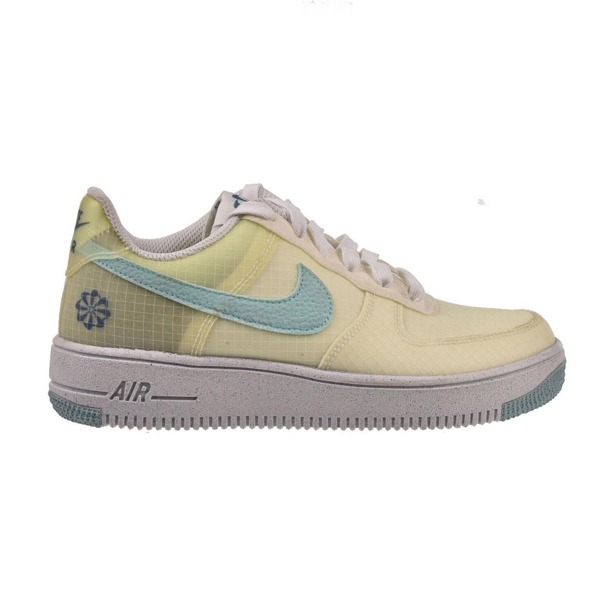 Nike Air Force 1 Low Crater GS Big Kids` Shoes White Copa DC9326-100 - White Copa