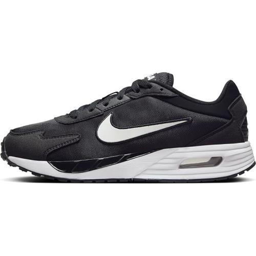 Nike Air Max Solo Men`s Black White Leather Running Shoes Size 7-14 DX3666-002 - Black