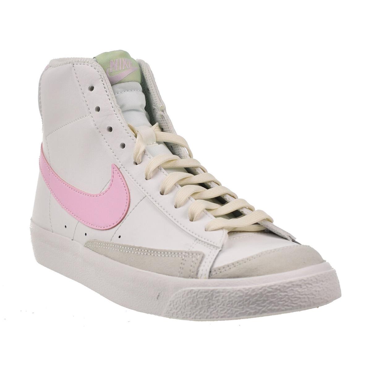 Nike Blazer Mid `77 GS Big Kids` Shoes White-pink Foam DA4086-106 - White-Pink Foam