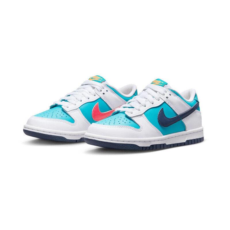 Boys Grade School Nike Dunk Low Bg_dusty Cactus/blue-white HF4794-345-SIZE 4.5 - DUSTY CACTUS/THUNDER BLUE-WHITE