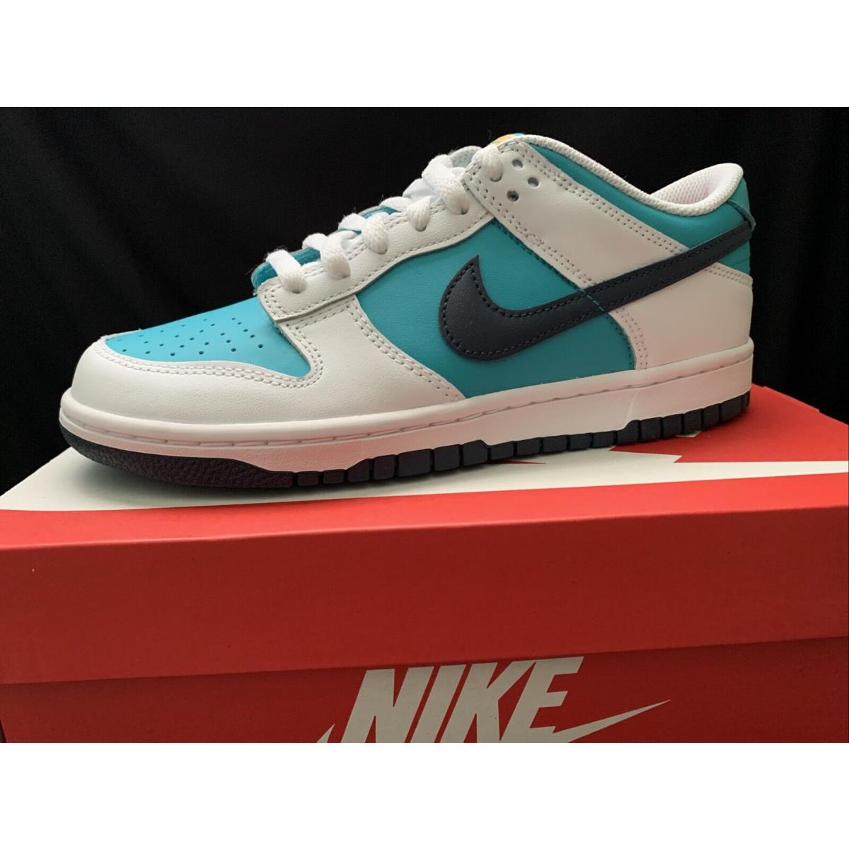GS Nike Dunk Low `dusty Cactus` HF4794-345 Sneakers Youth Sz.7 Women s Sz.8.5 - Blue