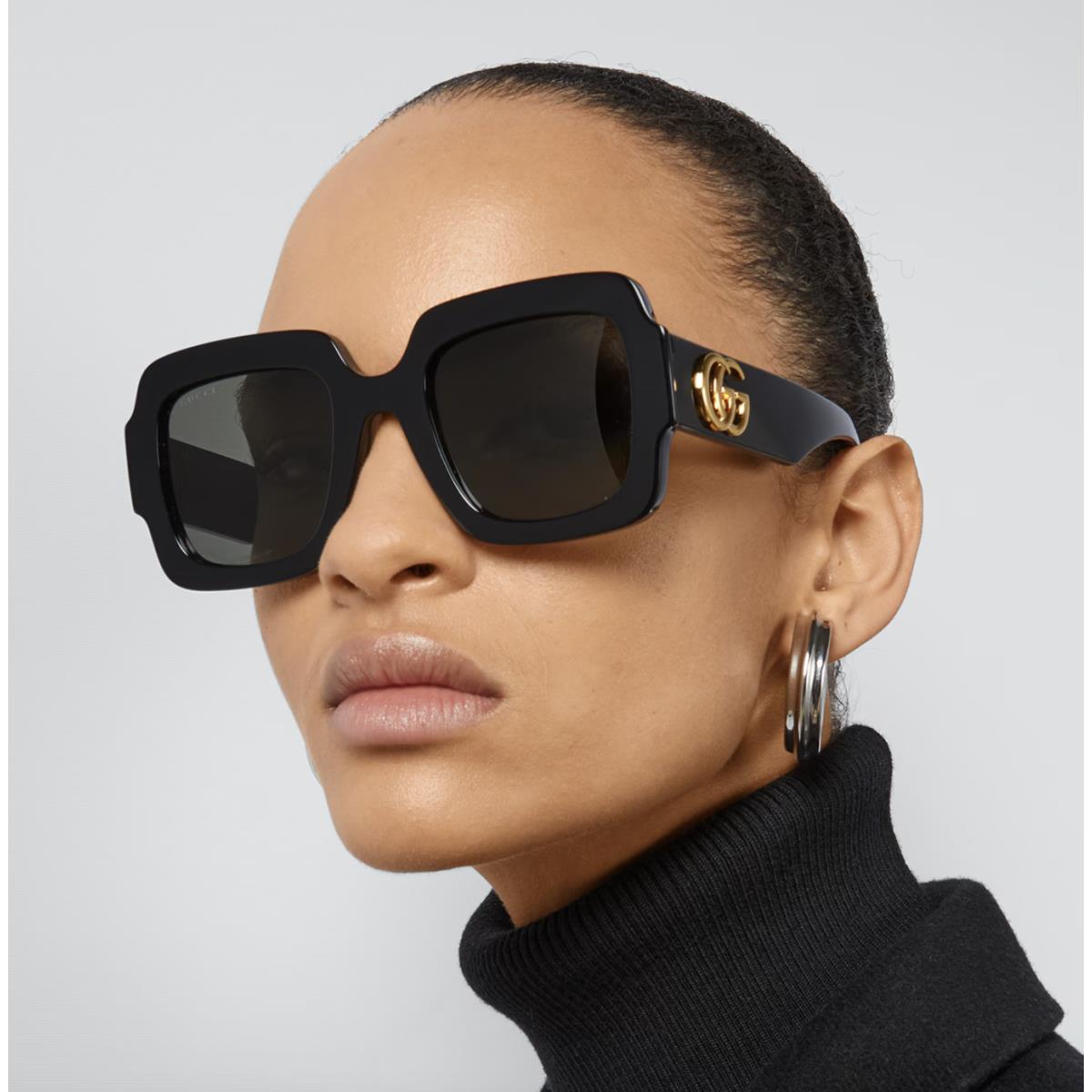 Gucci GG1547S-001 Black Sunglasses