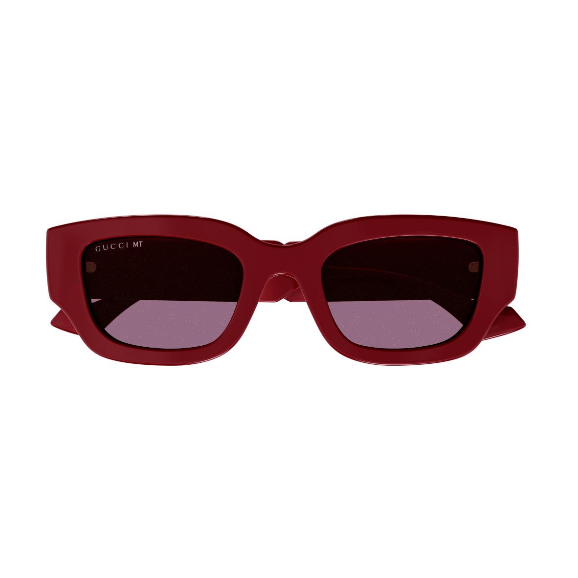 Gucci Sunglasses GG1558SK 005 Red Frame Pink Gradient Lens 51MM