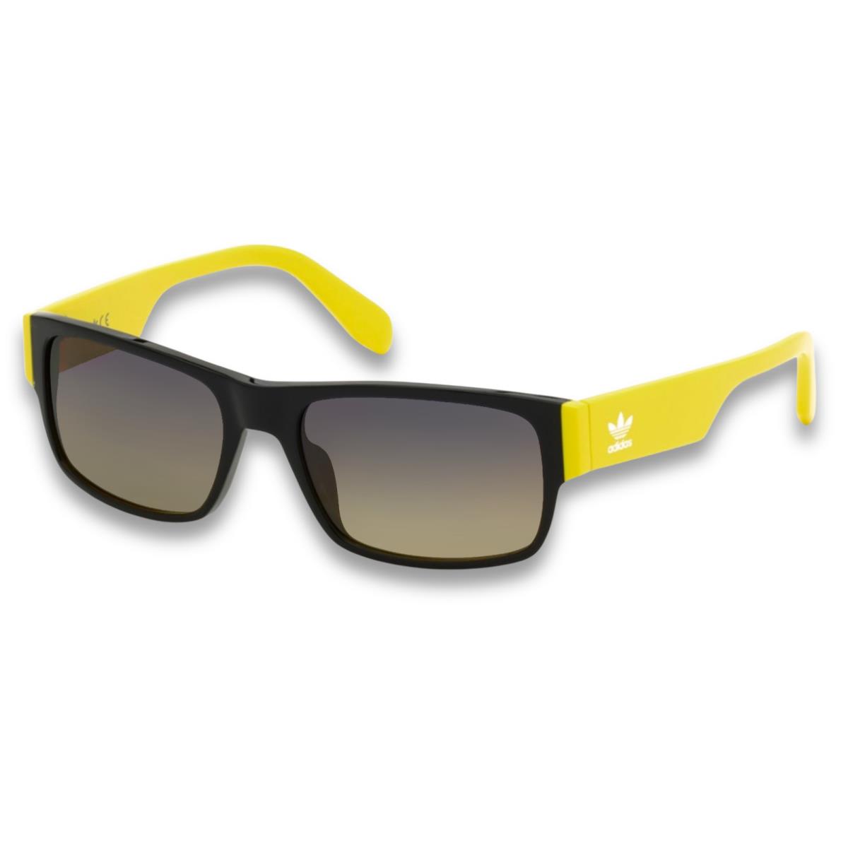 Adidas Sport 0007 Sunglasses - Blk / Yellow - Yellow Smoke Grad. - 43276-X3