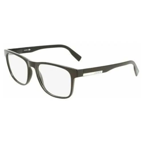 Lacoste L2898 001 56mm Black Square Unisex Eyeglasses