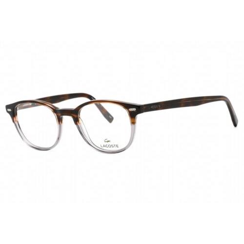 Lacoste L2838-035-49 Eyeglasses Size 49mm 19mm 145mm Grey Women
