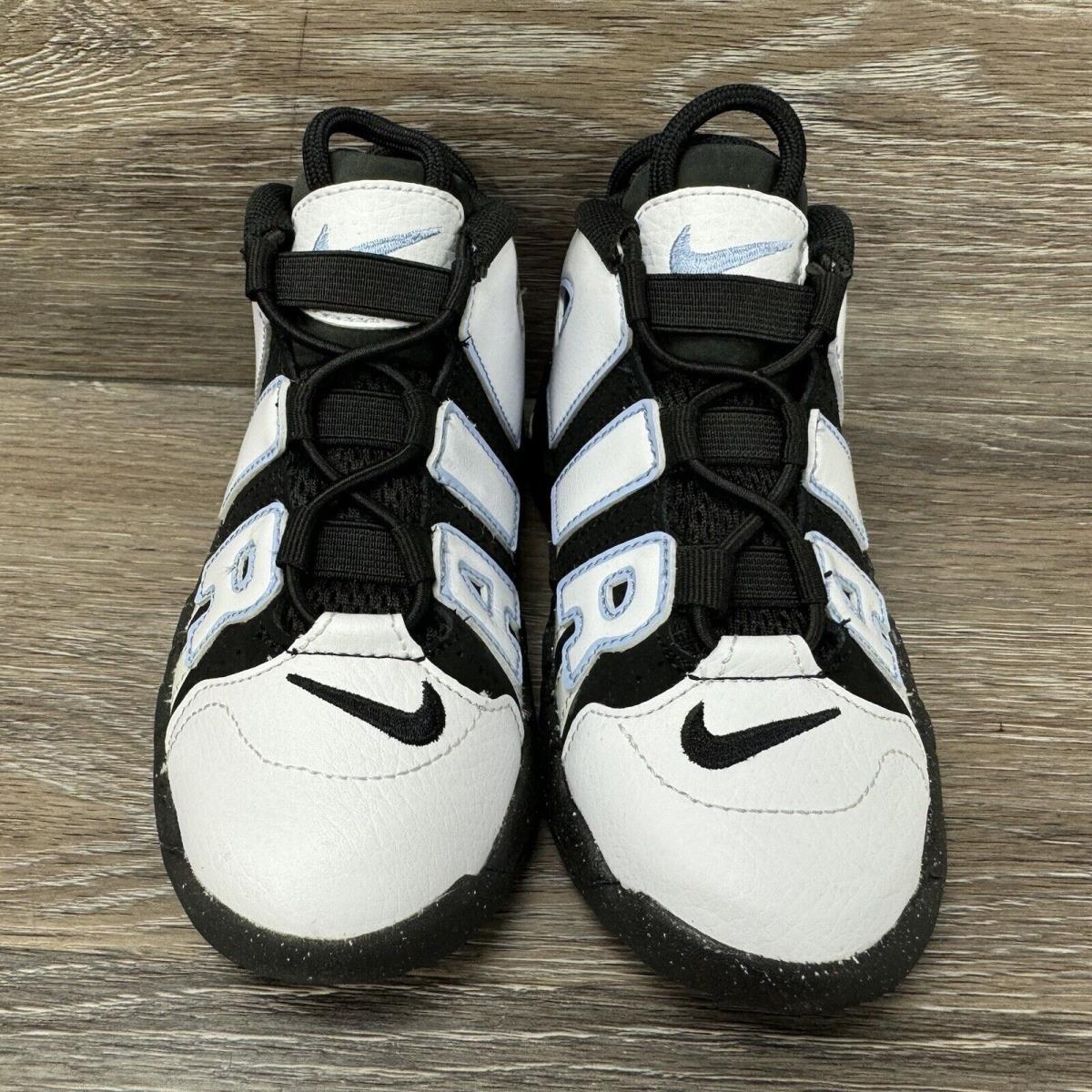 Toddler`s Nike Air More Uptempo Cobalt Bliss Black White Size 10c - Black