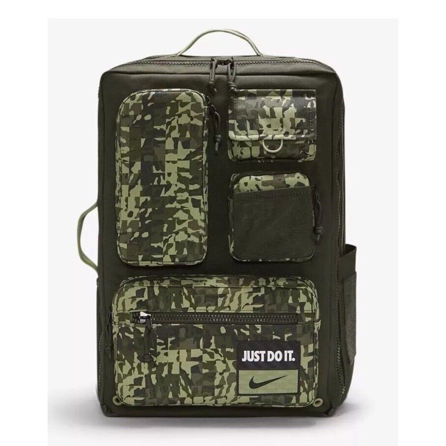 Nike Utility Elite Printed Backpack 32L Sequoia/alligator DQ5224-355