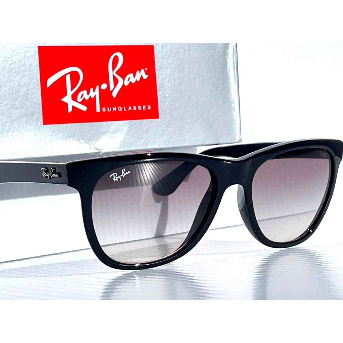 Ray Ban Polished Black Gradient Gray Lens Sunglass RB 4184 601/32