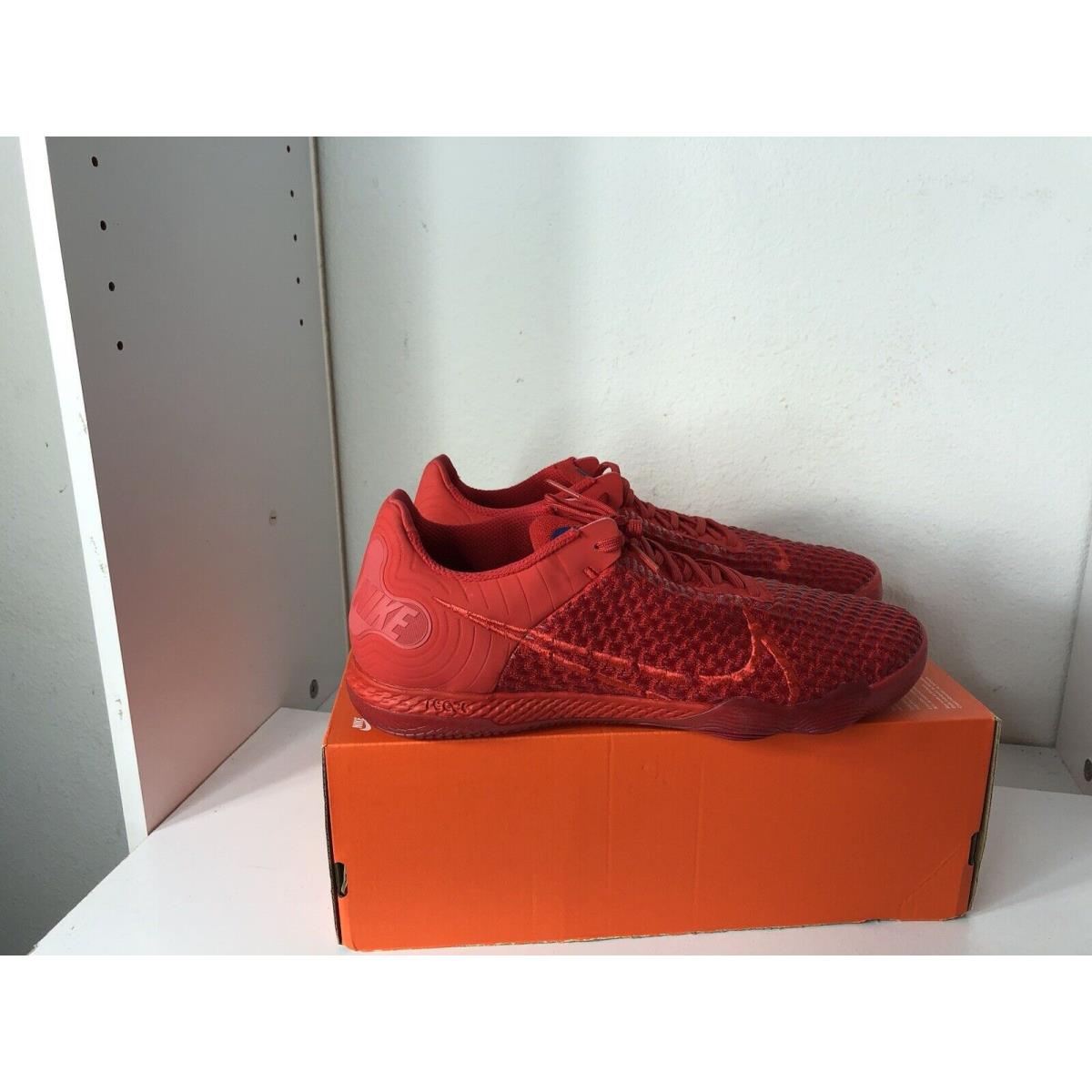 Sz 12 Men Nike React Gato IC Indoor Soccer Rare Triple Red CT0550-600