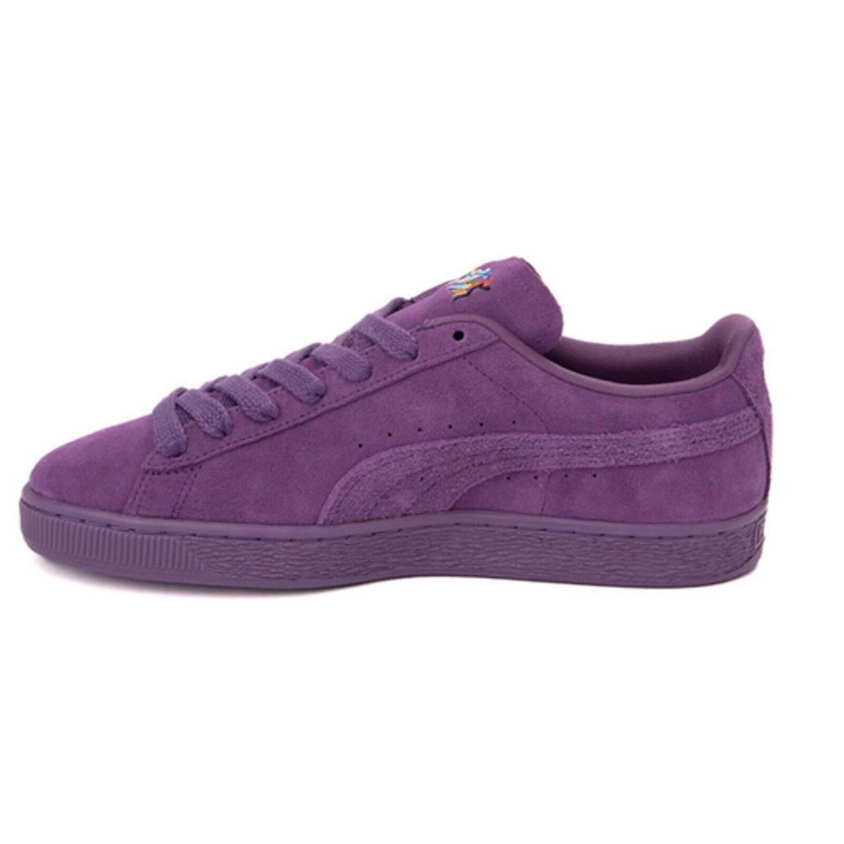 Puma Suede `love Marathon` Purple Iris/iris 395830-01 Mens Lifestyle Shoes 8-13 - iris/iris