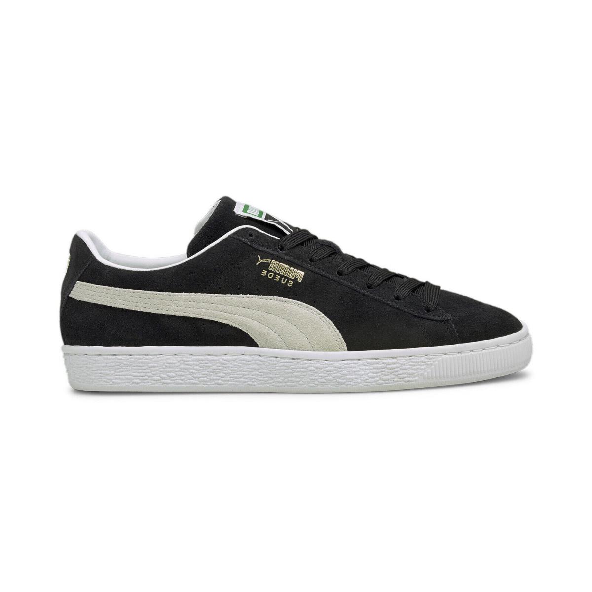 Puma Suede Classic Xxi 37491501 Mens Black Suede Lifestyle Sneakers Shoes - Black