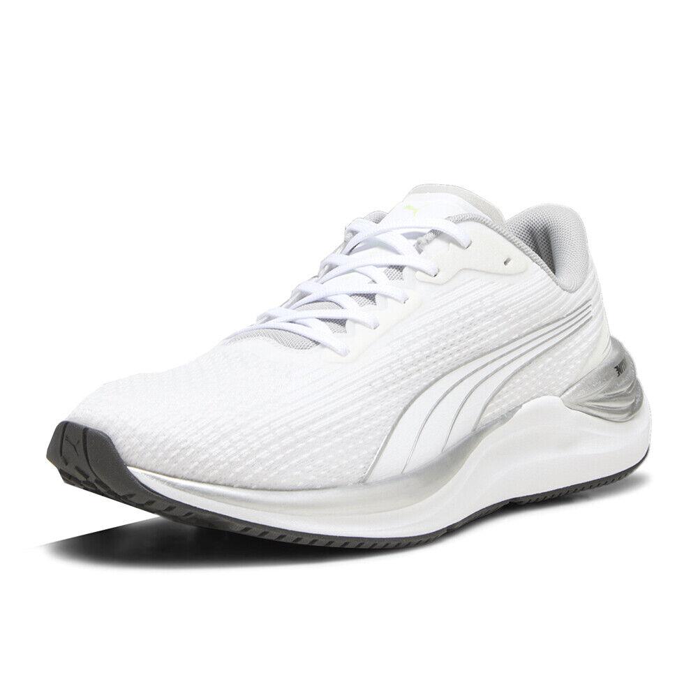 Puma Electrify Nitro 3 Running Mens White Sneakers Athletic Shoes 37845502 - White