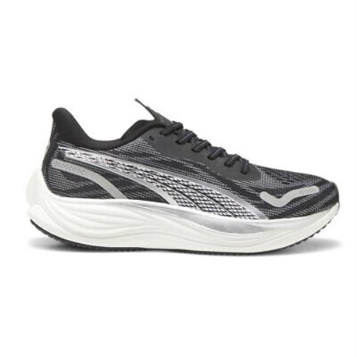 Puma Velocity Nitro 3 Running Mens Black White Sneakers Athletic Shoes 3777480