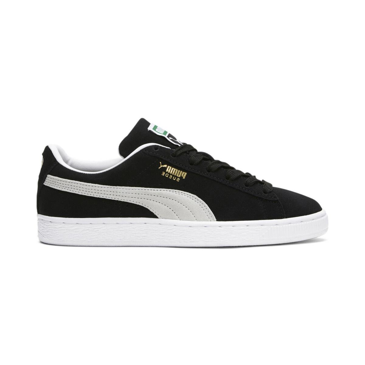 Puma Suede Classic Xxi 38141001 Womens Black Suede Lifestyle Sneakers Shoes - Black