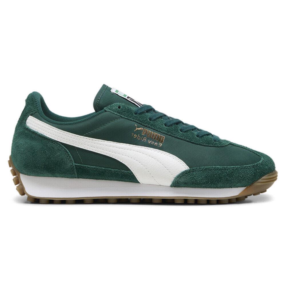 Puma Easy Rider Vintage Lace Up Mens Green Sneakers Casual Shoes 39902814 - Green