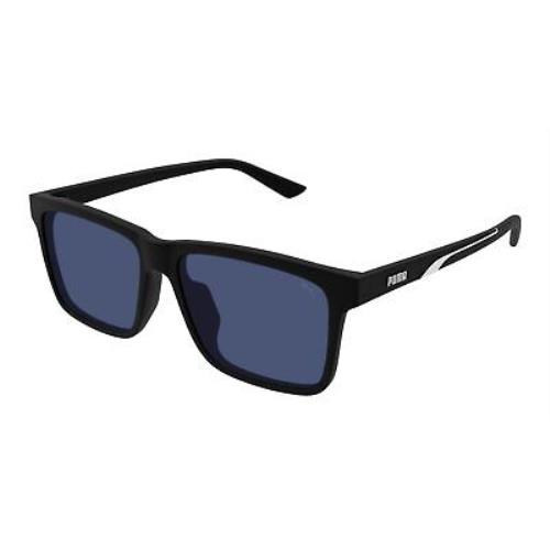 Puma PU0479SA-002 Black Black Blue Sunglasses