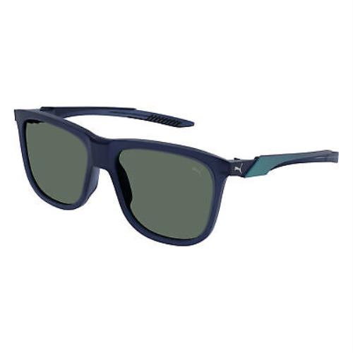 Puma PU0360S-002 Blue Blue Green Sunglasses