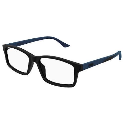 Puma PE0192OA-004 Black Blue Eyeglasses