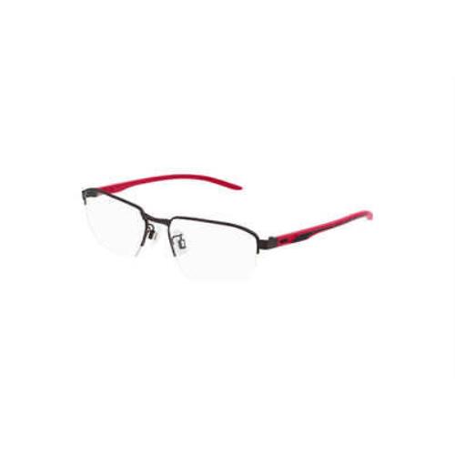 Puma PE0179OA-002-56 Black Red Eyeglasses
