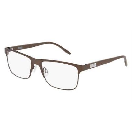 Puma PE0137OL-003-56 Brown Eyeglasses