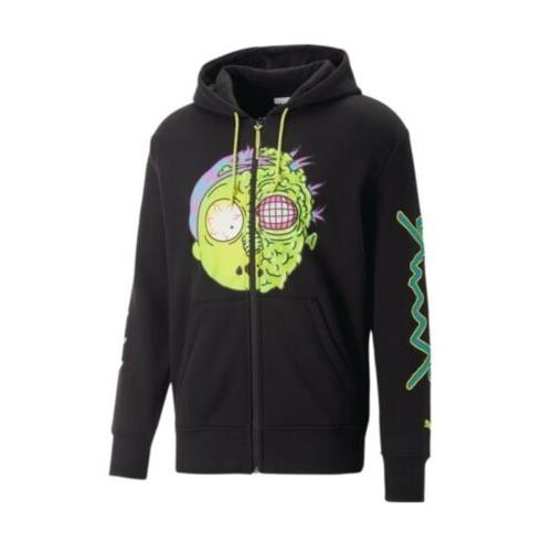 Puma x Rick and Morty Hoodie Men s Medium Rare