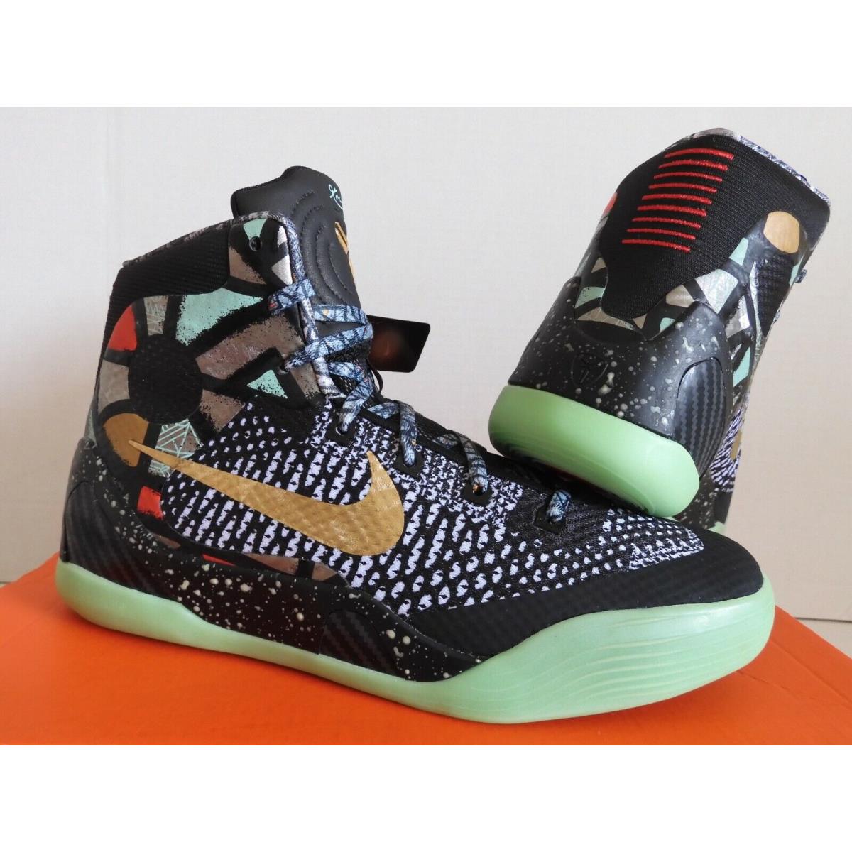 Nike Kobe 9 IX Elite GS Nola Gumbo League SZ 6.5Y-WOMENS SZ 8 636602-002