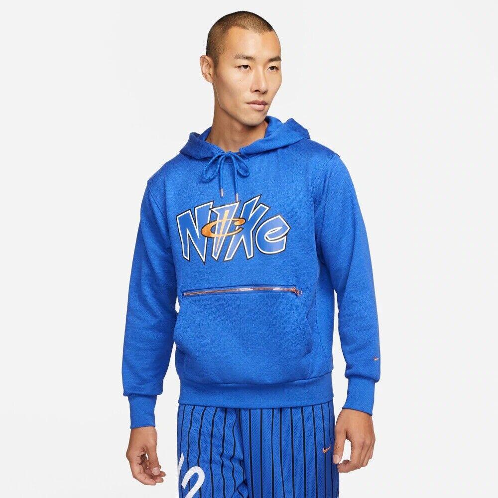 Nike Penny Hardaway Standard Issue Prm Hoodie DA5989-480 Blue Men`s Small S