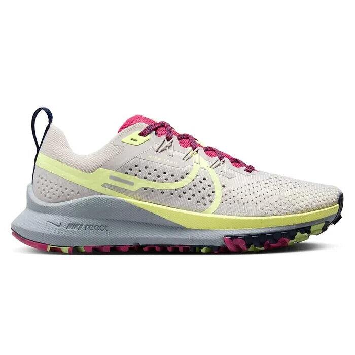 Nike React Pegasus Trail 4 Womens Size 10 Shoes DJ6159 002 Platinum Violet - Multicolor