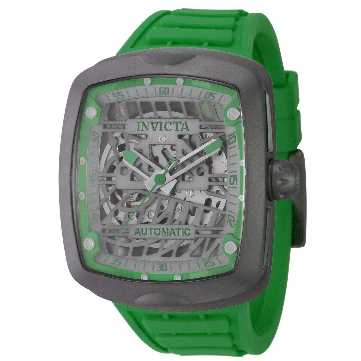 Invicta S1 Rally Diablo Automatic Men`s Watch - 44mm Green 44218