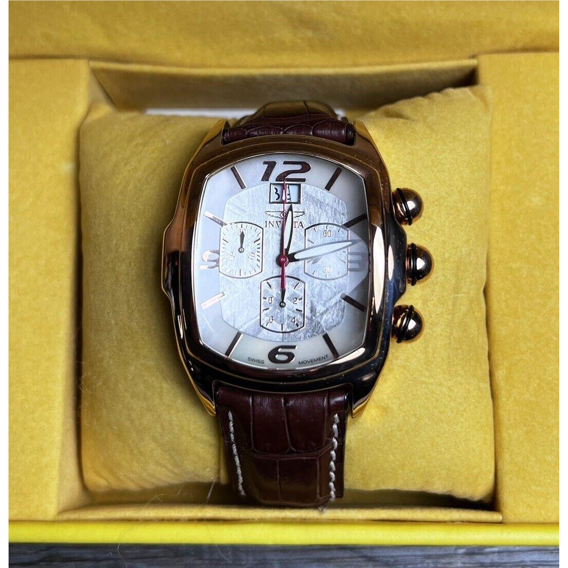 Invicta Mens Meteorite Grand Lupah Chronograph Limited Edition Swiss Watch 2681