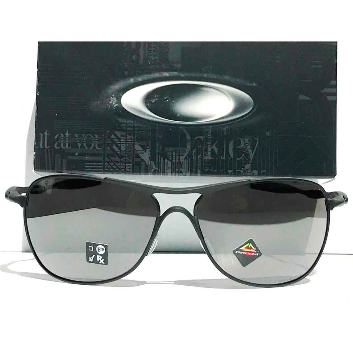 Oakley Crosshair Matte Black Prizm Black Iridium Sunglass 4060-23