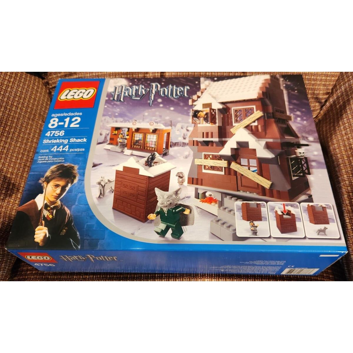 Lego Harry Potter Shrieking Shack 4756 Retired Near Mint Box