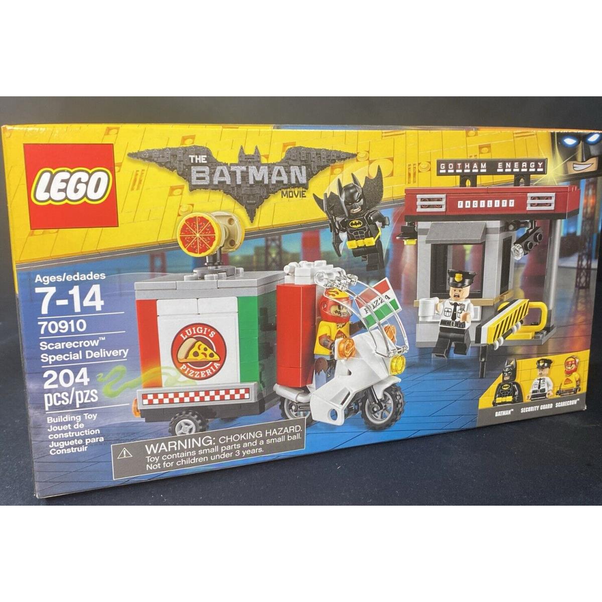 Retired Lego Batman Movie: Scarecrow Special Delivery 70910 Gotham