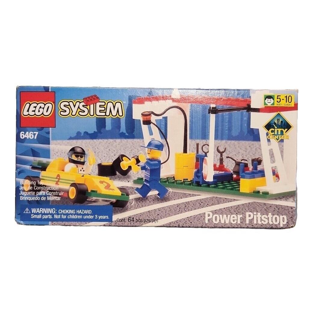 Lego 6467 Town Jr. Race Power Pitstop - 64 Pieces