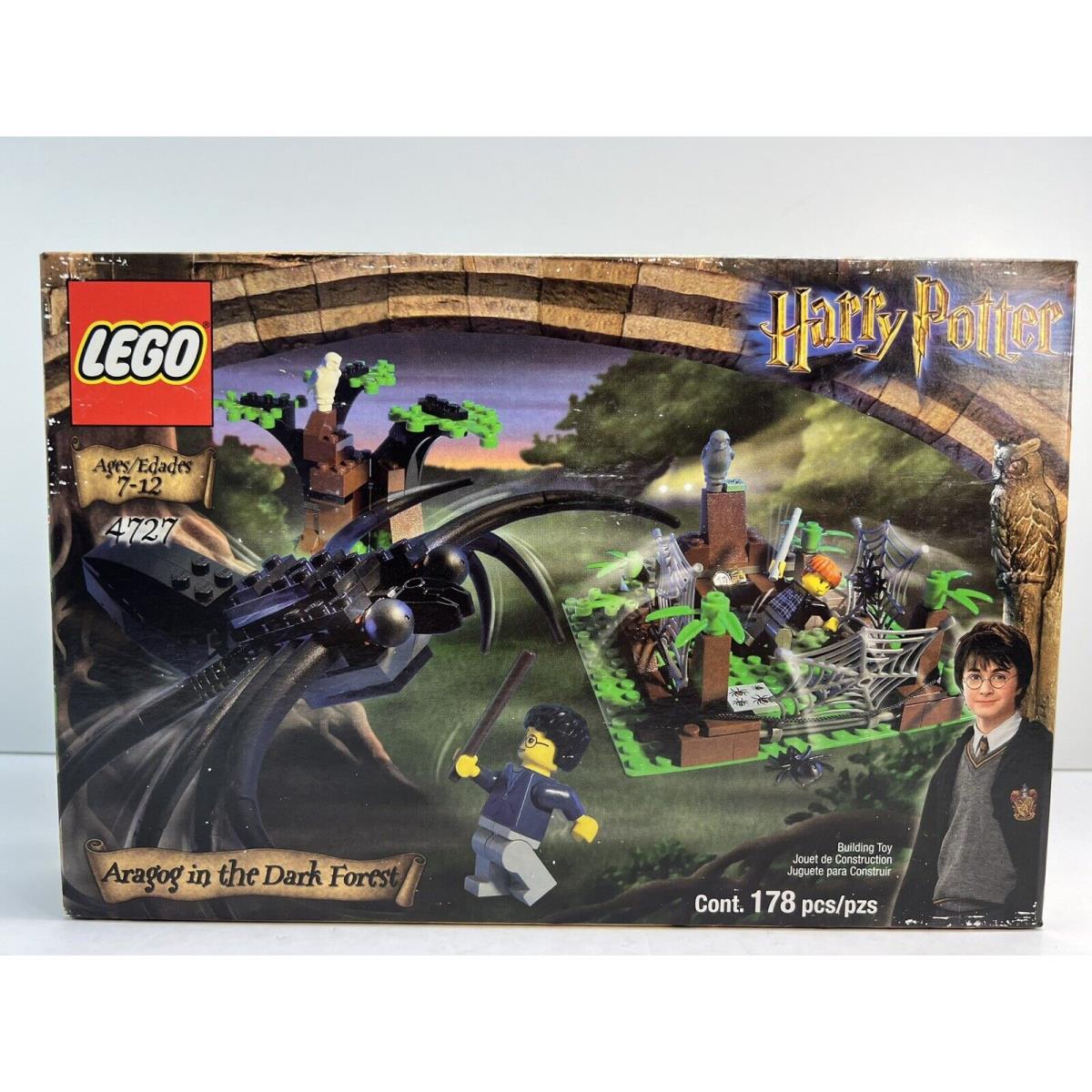 Harry Potter Lego - Aragog IN The Dark Forest 4727 - Retired Set 2002