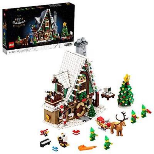 Lego Elf Club House 10275 Building Kit an Engaging Project and A Great Holiday