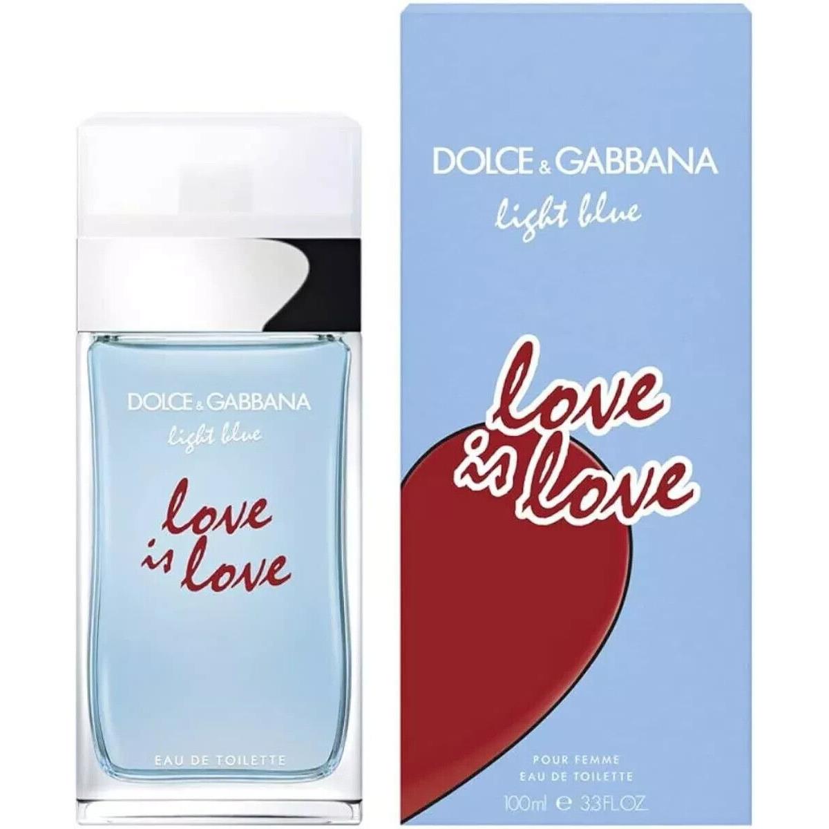 Light Blue Love is Love by Dolce Gabbana For Women Edt 3.3 / 3.4 oz