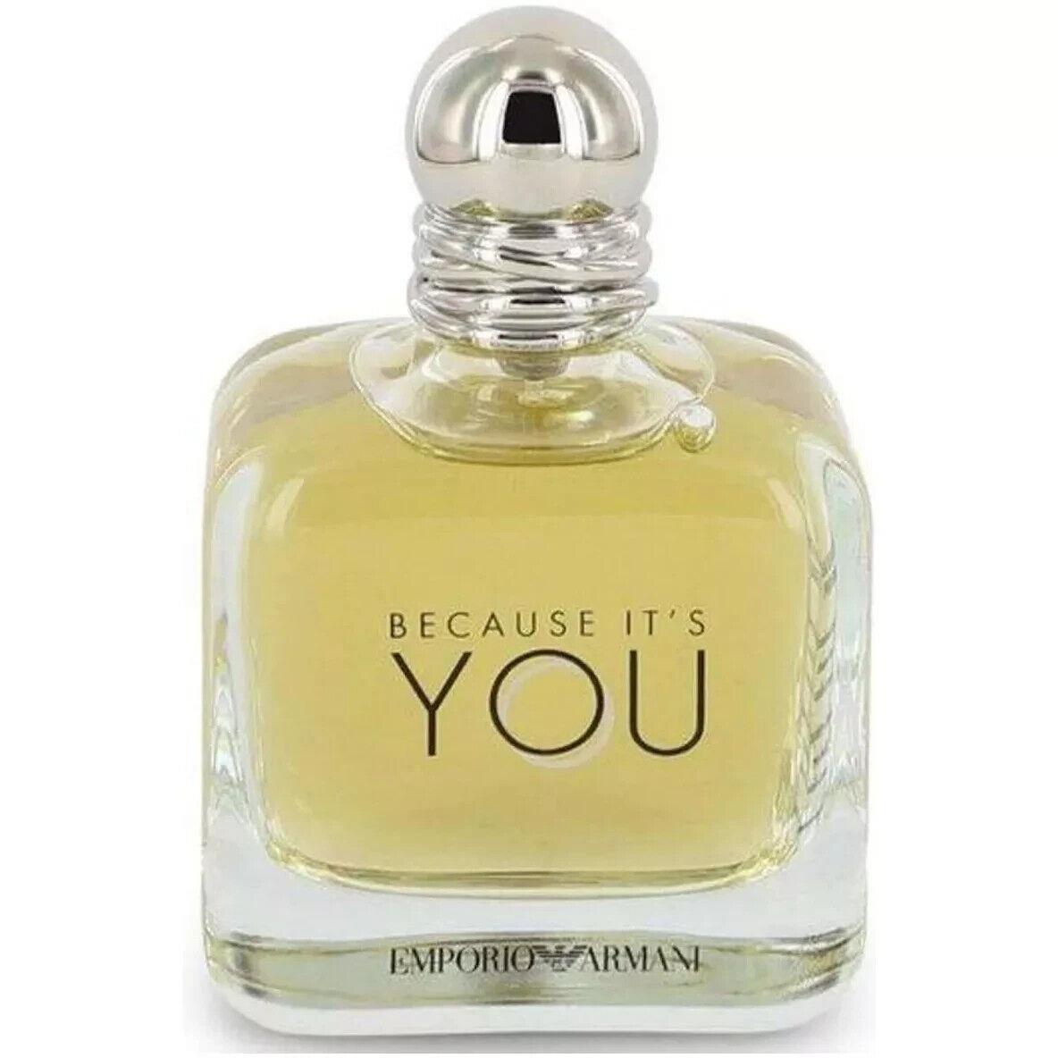 Because It`s You Emporio by Armani Perfume Women Edp 3.3 / 3.4 oz