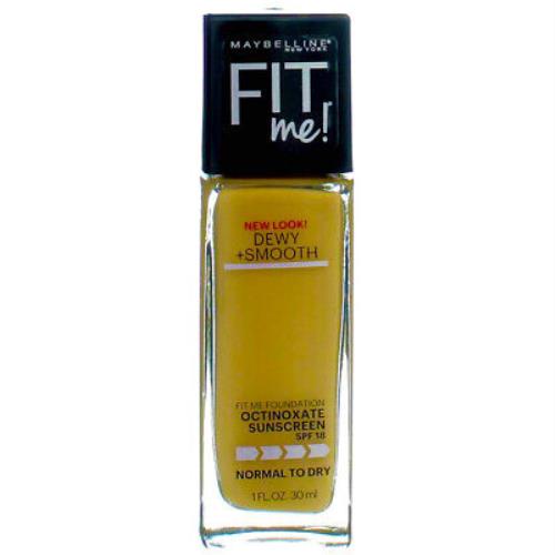 4 Pack Maybelline Fit Me Dewy + Smooth Liquid Foundation Natural Beige 220