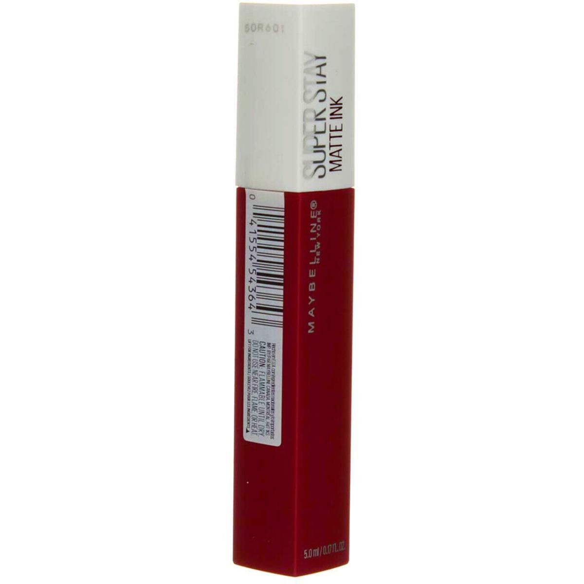 4 Pack Maybelline Super Stay Matte Ink Un-nude Liquid Lipstick Ruler 0.17