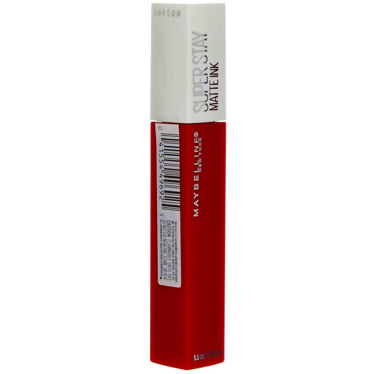 5 Pack Maybelline Super Stay Matte Ink Liquid Lipstick Pioneer 0.17 fl oz
