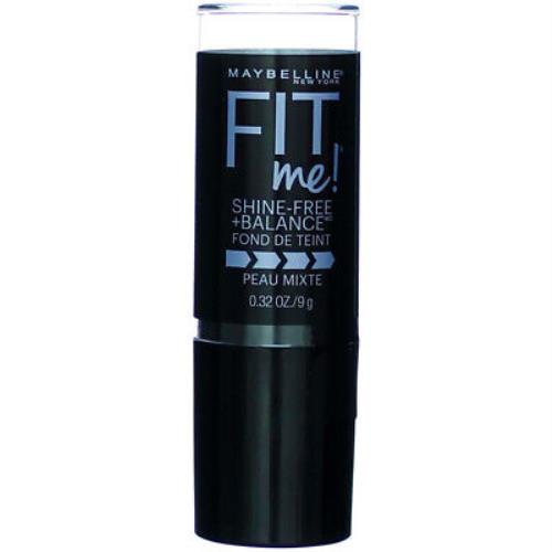 4 Pack Maybelline Fit Me Shine-free + Balance Stick Foundation Natural