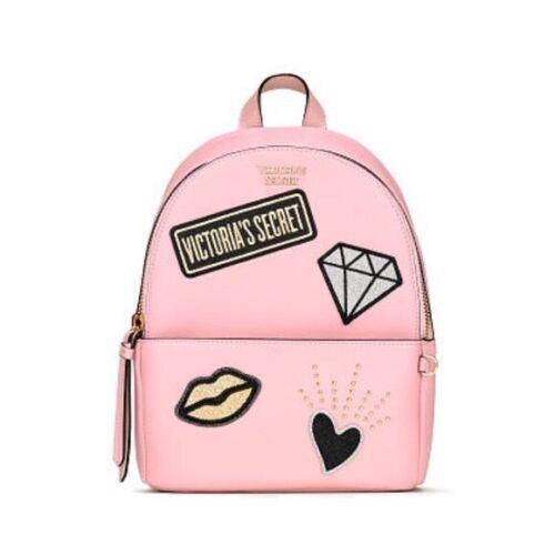 Victorias Secret Small Backpack Pink Patch City Bag Limited Edition