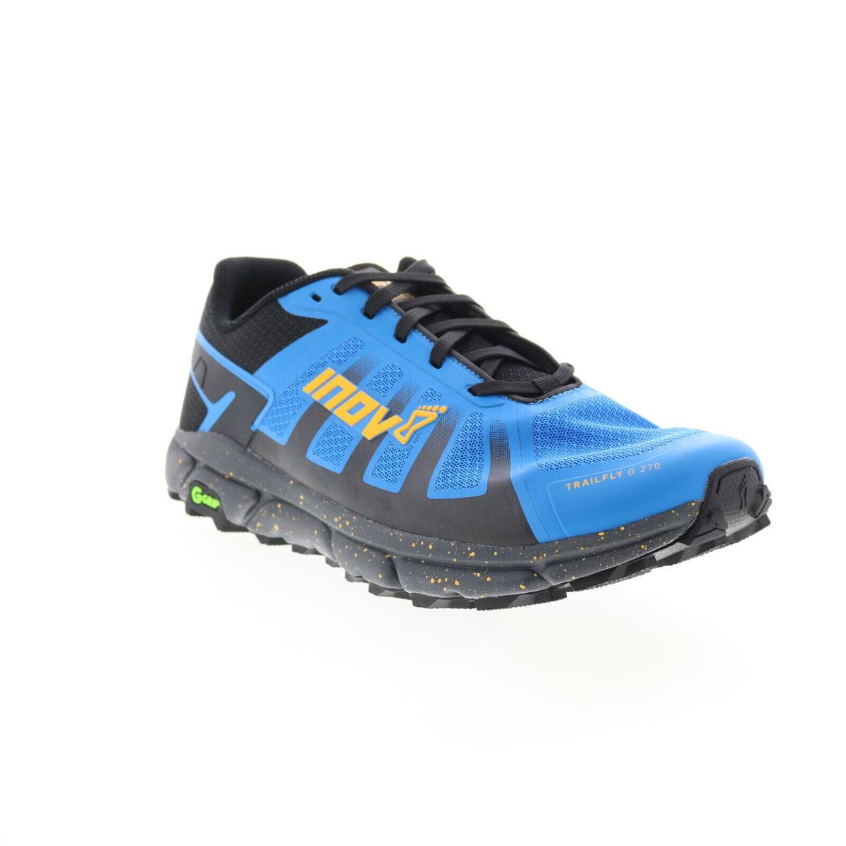 Inov-8 Trailfly G 270 001058-BLNE Mens Blue Canvas Athletic Hiking Shoes