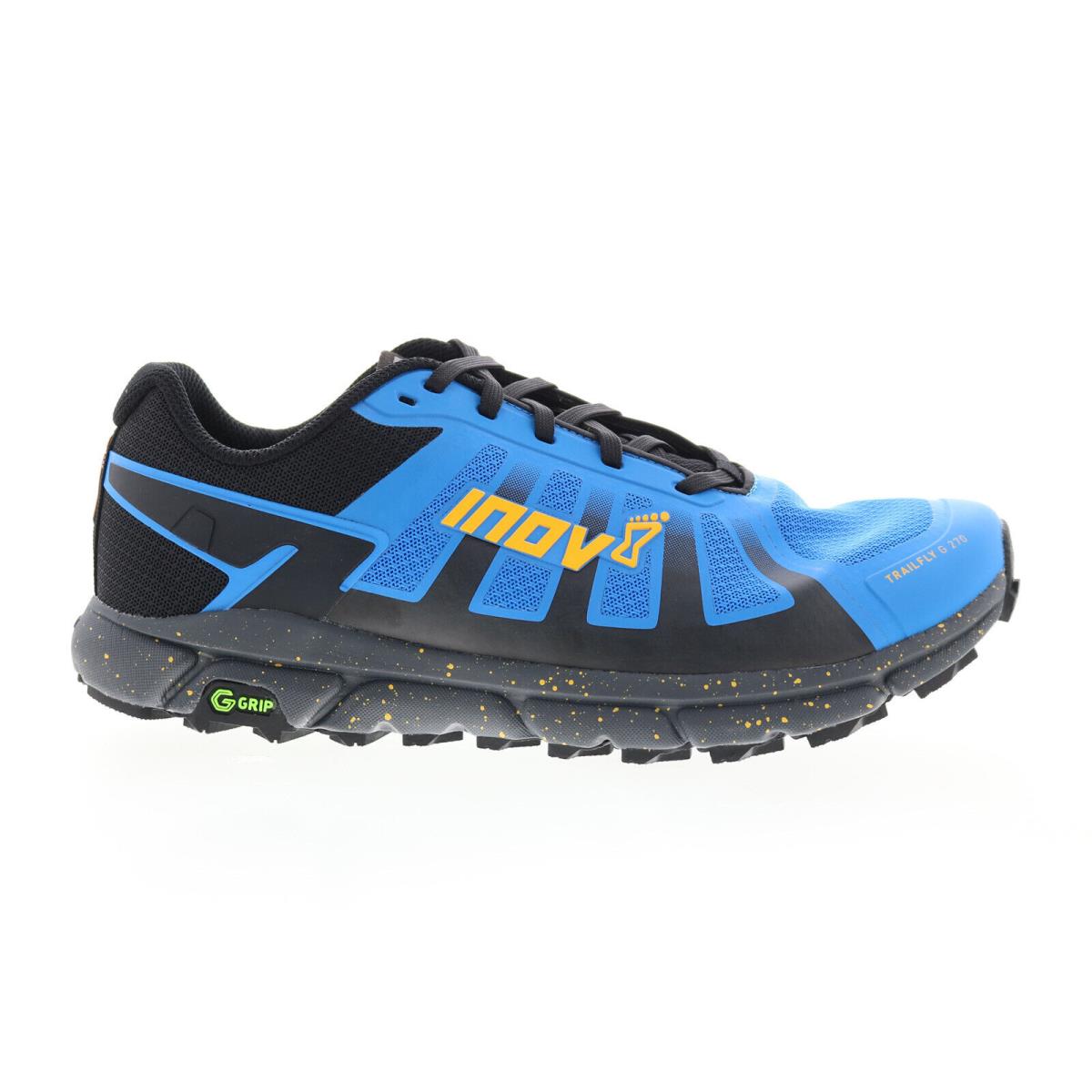 Inov-8 Trailfly G 270 001058-BLNE Mens Blue Canvas Athletic Hiking Shoes - Blue