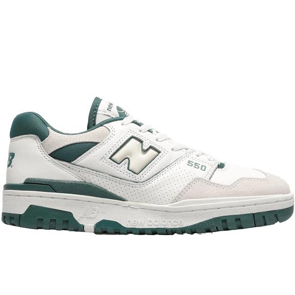 New Balance 550 White Vintage Teal BB550STA Mens Basketball Shoes Casual Sneaker