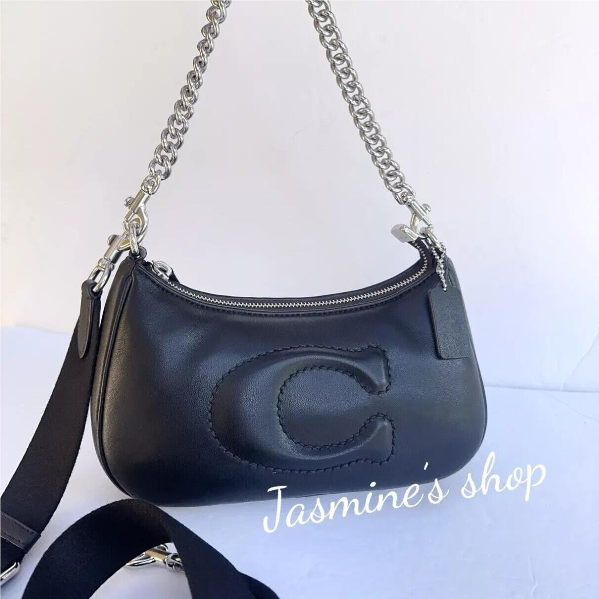 Coach Teri Shoulder Bag with Quilting CJ608 CJ608/black
