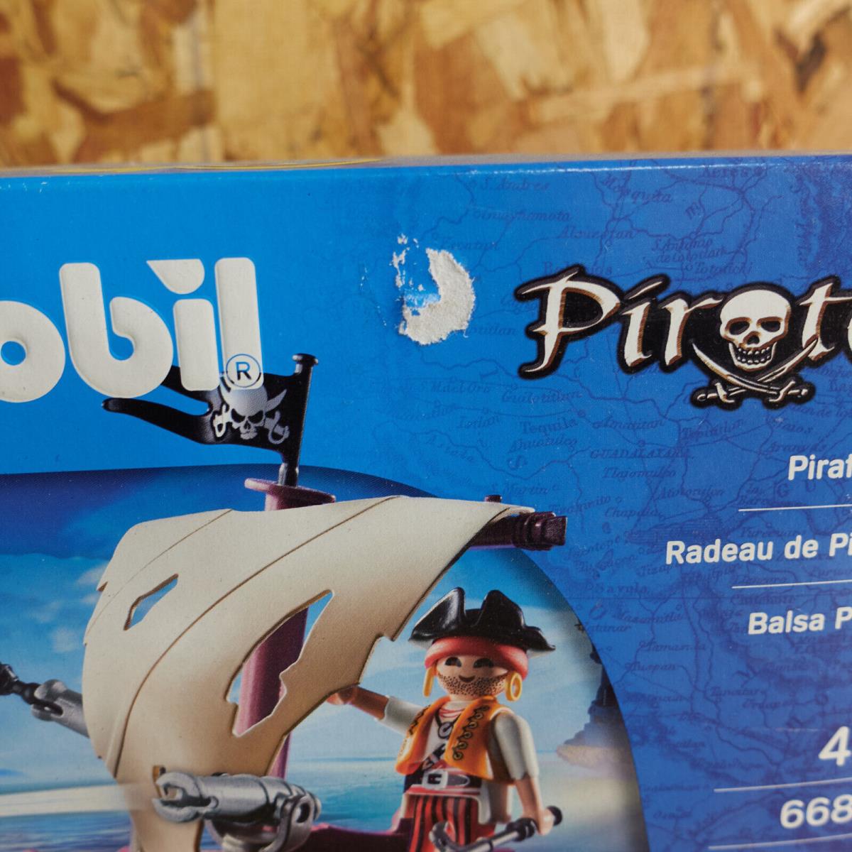 Playmobil Pirates 6682 Pirate Raft - Shelf Wear